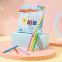 Deli Plastic Magic Crayon / Krayon Plastik CC214