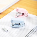 Deli Mini Stapler Staples Kecil Portable Lucu CK202