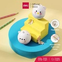 Deli Pencil Sharpener Rautan Pensil Hewan Lucu EH562