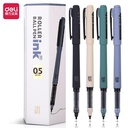 Deli Roller Pen / Roller Gel Pen Pulpen Roller Tinta Hitam 0.5mm S1656
