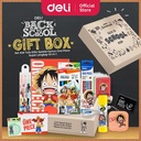 Deli Back to School GIFT BOX Set Alat Tulis Edisi Spesial One Piece