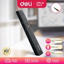 Deli Laser Pointer + Presenter Wireless USB Pen Laser Jarak 100M 2802P
