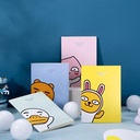 Deli Buku Tulis Series Kakao Friends Karakter Lucu A5 B5 Isi 4pcs/pack