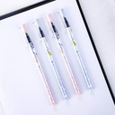 Deli Full Needle Neutral Pen Pulpen Gel 0.38mm A495