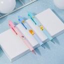 Deli Pen KAKAO FRIENDS ,Warna Lembut ,Sarung karet A457