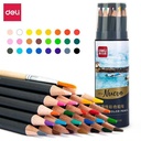 Deli profesional pensil warna 24 warna tahan air 68100