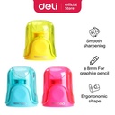 Deli ER01000 One hole - for Standard pencil φ 8 mm / Rautan 1 Lubang