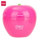 Deli E0566 Rautan-Apple 2-hole Sharpener w/canister 2