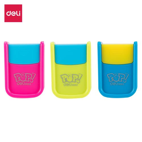 Deli ER00202 Pencil Sharpener/Rautan-1-hole ABS φ8mm 3C
