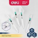 Deli Pulpen Gel / Gel Pen 0.5mm Black S08-F 12 PCS