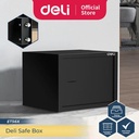 Deli Brankas Uang / Brankas Besi 31x20x20 cm Kunci Manual Dual Lock ET561