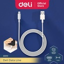 Deli Kabel Data / Kabel Charger Casan USB 2.0 Lightning 1 M 83313