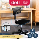 Deli Kursi Kantor /Kursi Kerja / Kursi Belajar Tanpa Sandaran E4940
