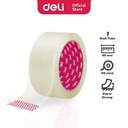 Deli Tape Lakban Isolasi Bening 48mm x 90 Yard x 42 Micron 1 pcs CA489