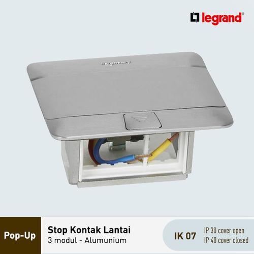 Legrand Pop Up Box 3 Modul - Alumunium