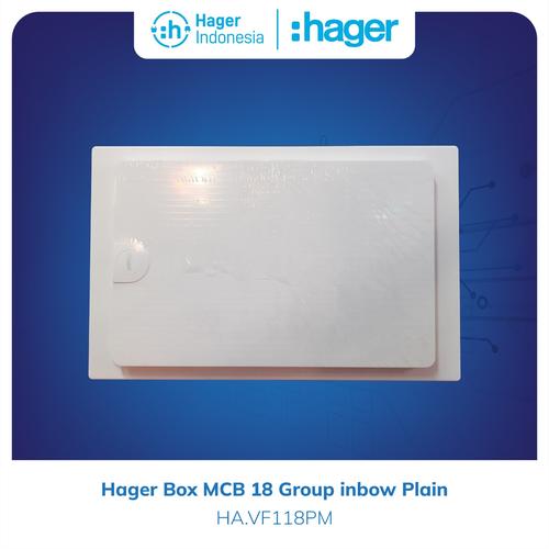Hager Box MCB 18 Group inbow Plain - VF118PM