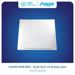 Hager Box MCB 12 Group Inbow Plain - VF112PM