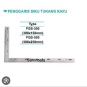 Pasekon / Siku tukang kayu / Penggaris siku stainless steel murah