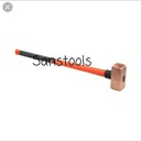 Copper hammer / palu tembaga 24LB (12kg) murni full gagang fiber murah