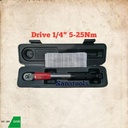 Momen / Torque wrench / Kunci torsi 1/4" 5-25NM 5-25N.M moment murah