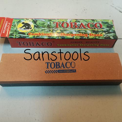 Batu asah pisau 8" 200mm 2 sisi Pengasah piso sharpening stone murah