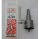 Hole saw tct 60mm allwin mata bor holesaw stainless steel 60 mm Japan