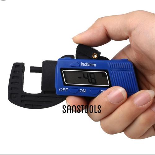 Digital thickness gauge caliper micrometer thicknes gage ukur tebal