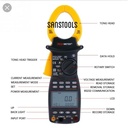 Peakmeter MS2205 single 3 phase clamp meter cosphi harmonic MS-2205