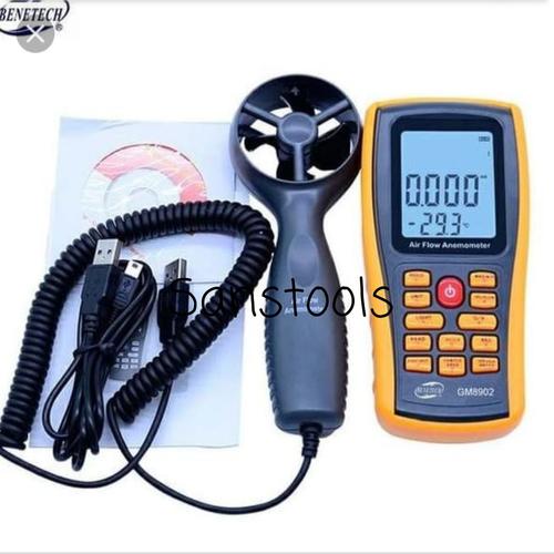 Benetech GM8902 Digital anemometer data logger kecepatan angin GM-8902