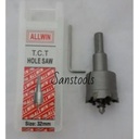 hole saw tct 80mm allwin mata bor holesaw 80 mm stainless steel japan