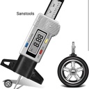 Digital tyre tire depth gauge gage pengukur ketebalan Ban murah +batre