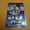 rotary saw blade kit 6pcs mata gergaji bulat mini dremel Hss cutter