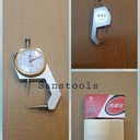 jarum dial thickness gauge pipe gage alat ukur ketebalan curved tip