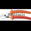 Cable shears unior 7" 170mm VDE cutter tang potong kabel insulation