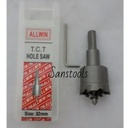 Hole saw Tct 65mm Allwin mata bor holesaw stainless steel 65 mm Japan
