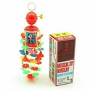 Kerincingan bayi bunyi merry go round musical toy nursery untuk tidur