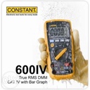 Constant DMM 600IV True RMS digital multimeter waterproof Australia