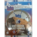 Diamond wheel Toho 4" DRY mata gerinda pisau potong keramik granite