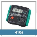 Kyoritsu 4106 Earth ground resistance and resistivity tester grounding