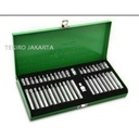 Tekiro bit set 42pcs mata kunci sock L bintang star hex spline JAPAN