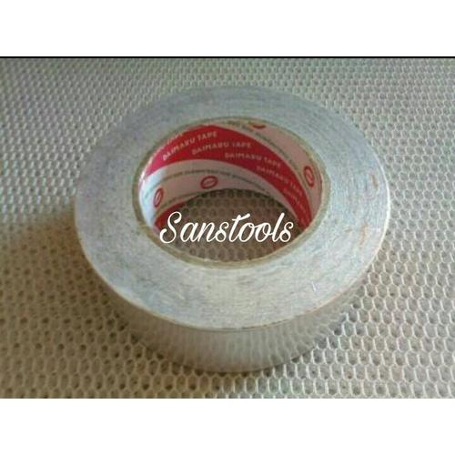 lakban alumunium foil tape 2" DAIMARU / isolasi tambal panci silver