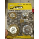 sikat bor PROHEX / sikat bor set 5 pcs PROHEX GERMANY