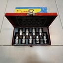 kunci sock L Bintang set / starbit socket set LIPPRO 9PCS JAPAN