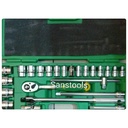 socket set / kunci sock set TEKIRO 1/2" 24PCS 8-32MM 6PT 12PT
