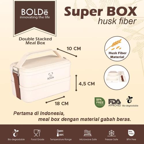BOLDe Super Box Husk Fiber - Double Stacked MB-188