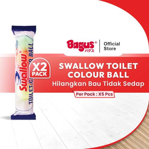 Swallow Kamper Toilet Colour Ball (5 Pcs/Pack) - Mencegah Ngengat dan Penjamuran