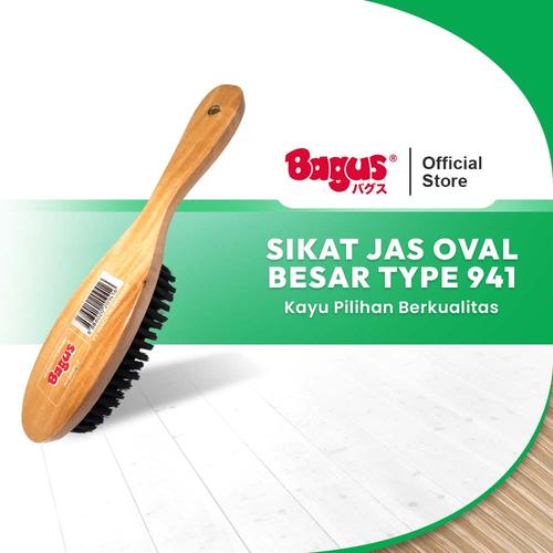 Bagus Sikat Jas Oval Besar