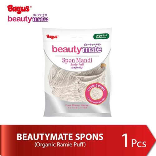 Bagus Beautymate Organic Ramie Body Puff