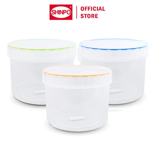 SHINPO Toples Plastik Ukuran XL 1.16 L Tempat Cemilan SPO-SIP-351XL