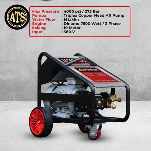 Jet Cleaner Electric High Pressure Washer 275 Bar 4000 Psi Terbaik Original iPower